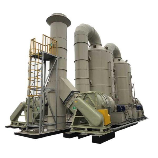 Corrosion Resistance Spray Waste Gas Treatment Plants Purification Towers Multi