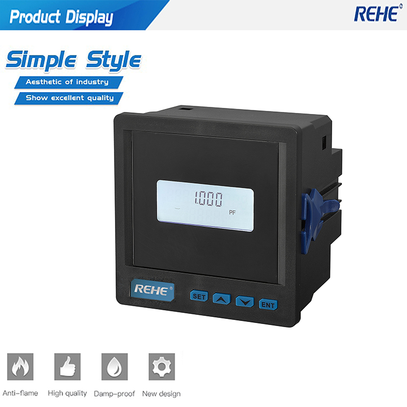 Original High quality Single/Three Phase Power Meter/Factor Meter with LED display