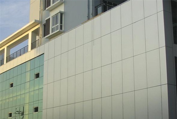 Wood Grain Exterior ACP Sheet Wall Cladding 4mm Lightweight