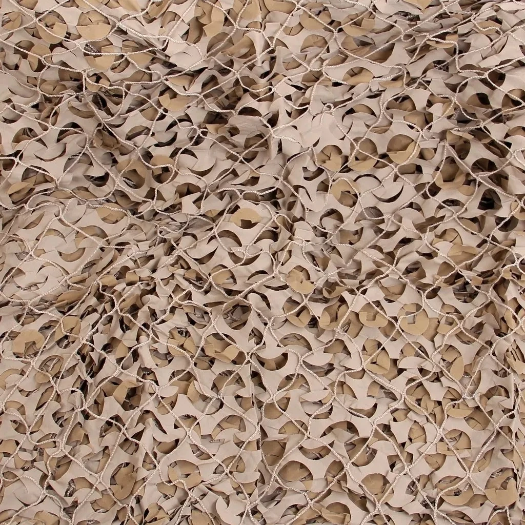 Digital Desert Camouflagenet 5x5 Military Camouflage Net Flame Retardancy White
