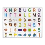 Removable Custom Silicone Stickers Kids Early Learning Stickers Modern Teacher