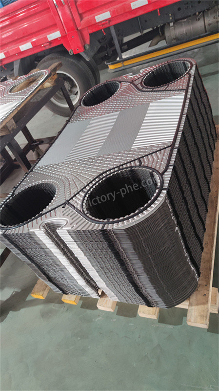 OEM / ODM Vicarb Heat Exchanger Plates 304 316L Heating Or Cooling