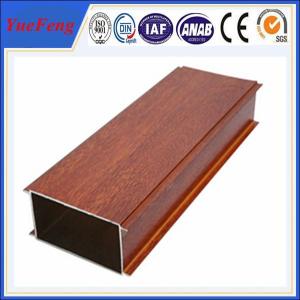 China Hot Sale Wood Grain Aluminium Alloy Pipes, aluminum tubes extrusion wholesale