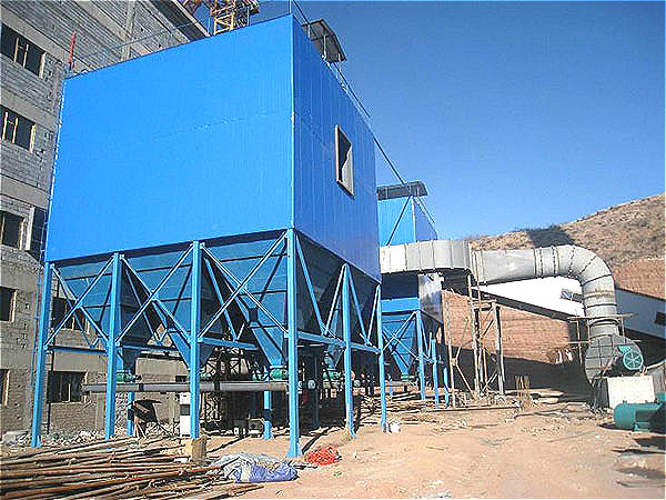 Desulfurization-pulse-jet-collector 