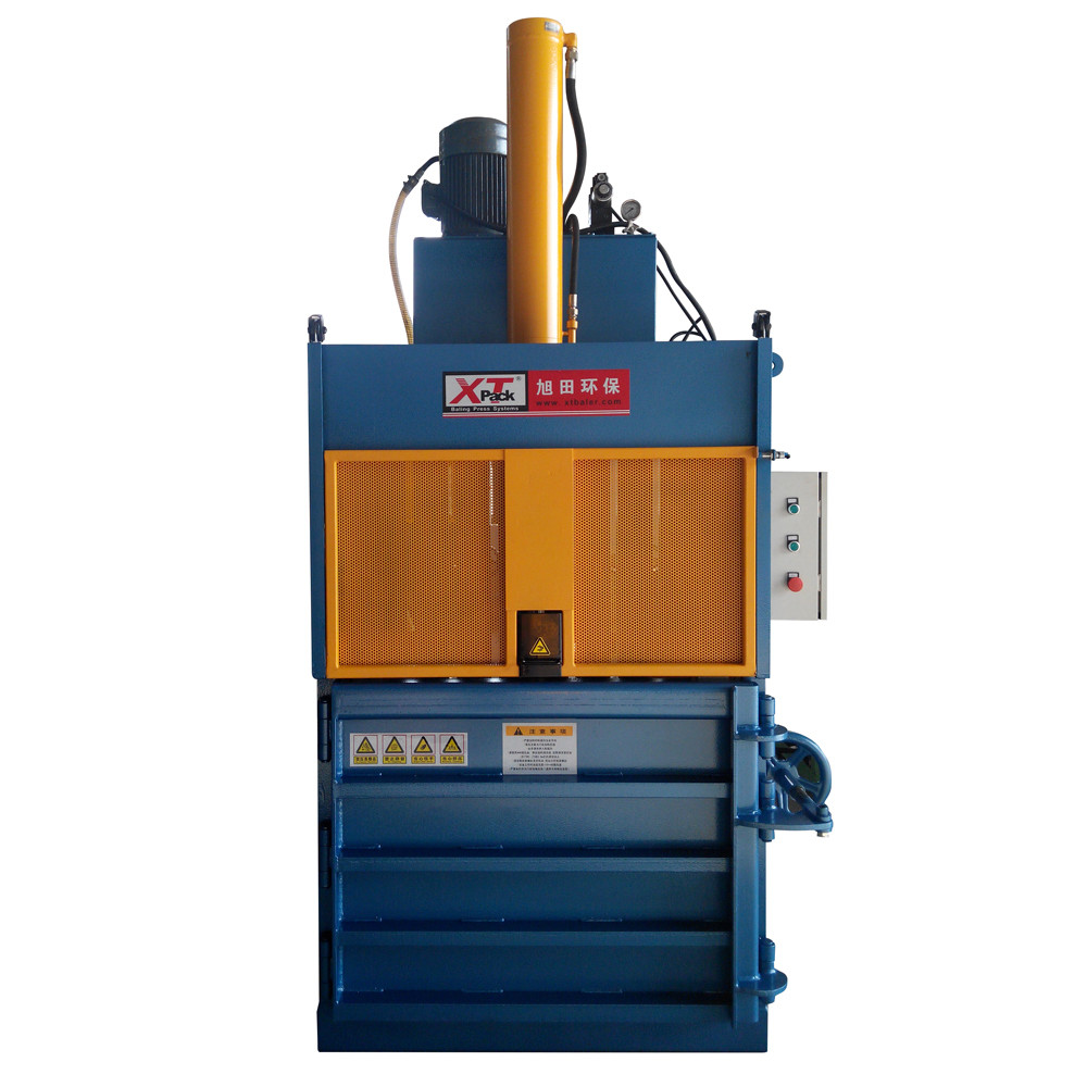Baling Press Hydraulic Manual Belting Carton Baler Compress Machine 200kg