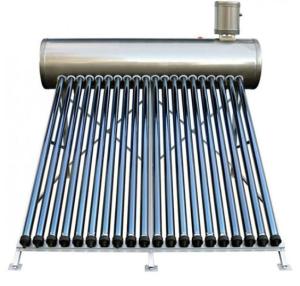 China Integrated low pressure solar evacuated tube water heater wholesale