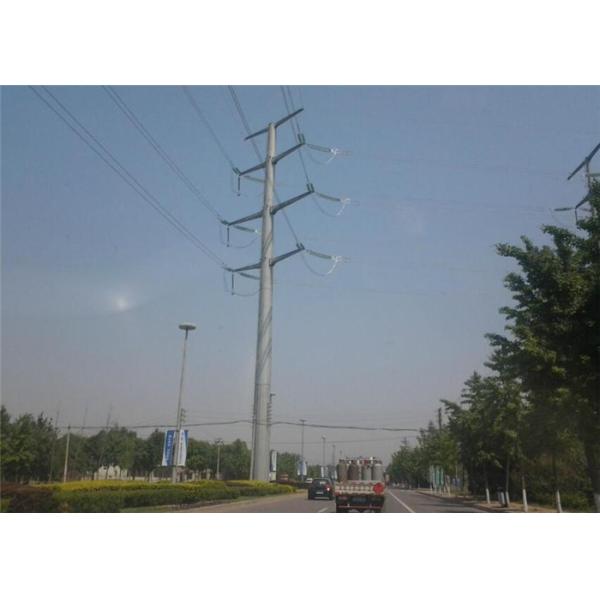 HG - SP Tubular Steel Hop Dip Galvanised Steel Pole Painting Surface Coating