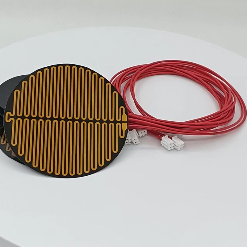 Graphene PI Far Infrared Heating Film 80mm Round With Accurate Temperature Control