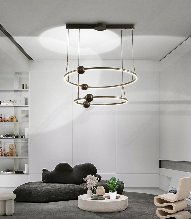 Modern Living Room Chandelier Lighting Home Indoor Hanging Lamp(WH-MI-454)