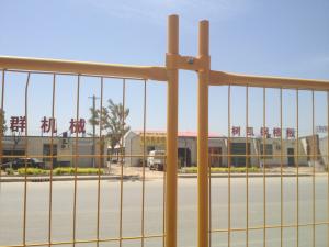 China Industrial Removable Yard Fence Temp Fence Panels 2100mm X 2400mm Standard wholesale