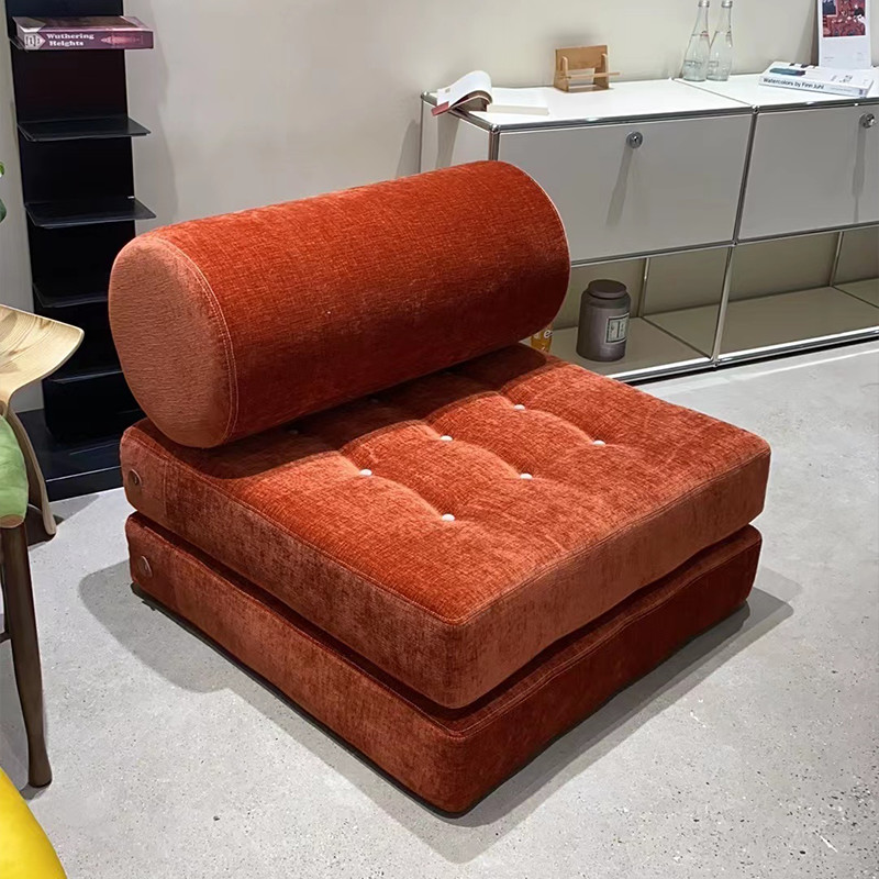 Postmodern Tofu Block Module Single Spud Lounge Chair Lazy Sofa Sofa Bed