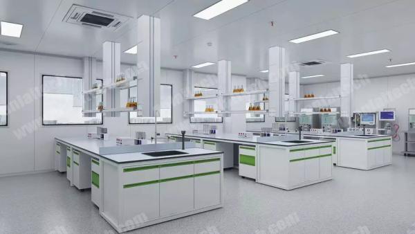 All Steel Laboratory Island Bench Chemical Biology Lab Bench For School