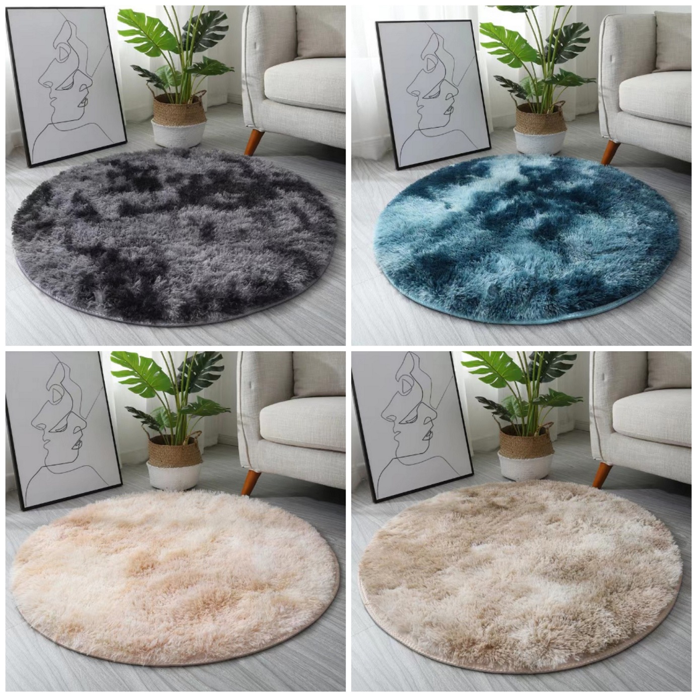 100% Polyester Area Rug Home Textile Rug