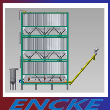 Screw Conveyor Low Profile Cement Silo Capacity 26 M³ +26 M³+26 M³ Steel Cement Silo