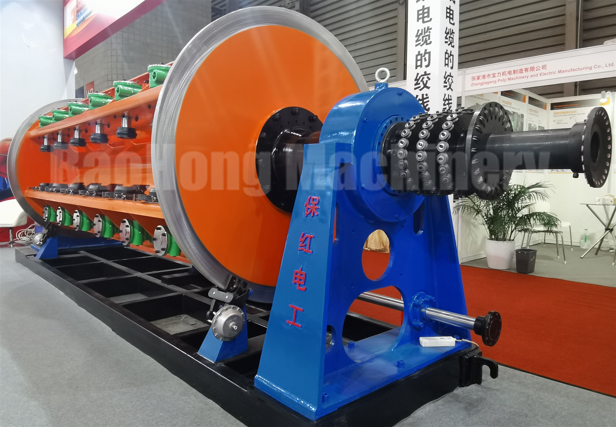 Fully Auto Rigid Stranding Machine , Electric Wire Manufacturing Machine