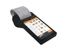 Handheld Cash Register Terminal with 7-inch Capacitive Touch Screen and Quad Core CPU