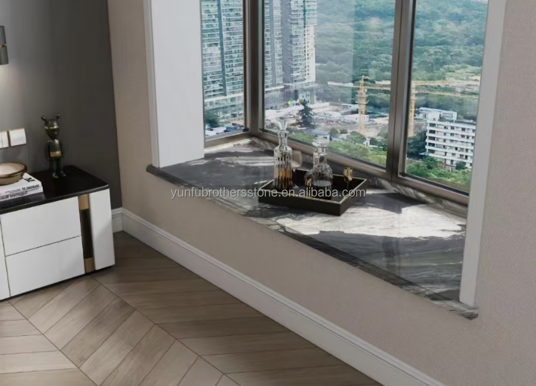 Modern Cosmic Black Granite Polished for Interior Kitchen Counter Tops and Wall Panel