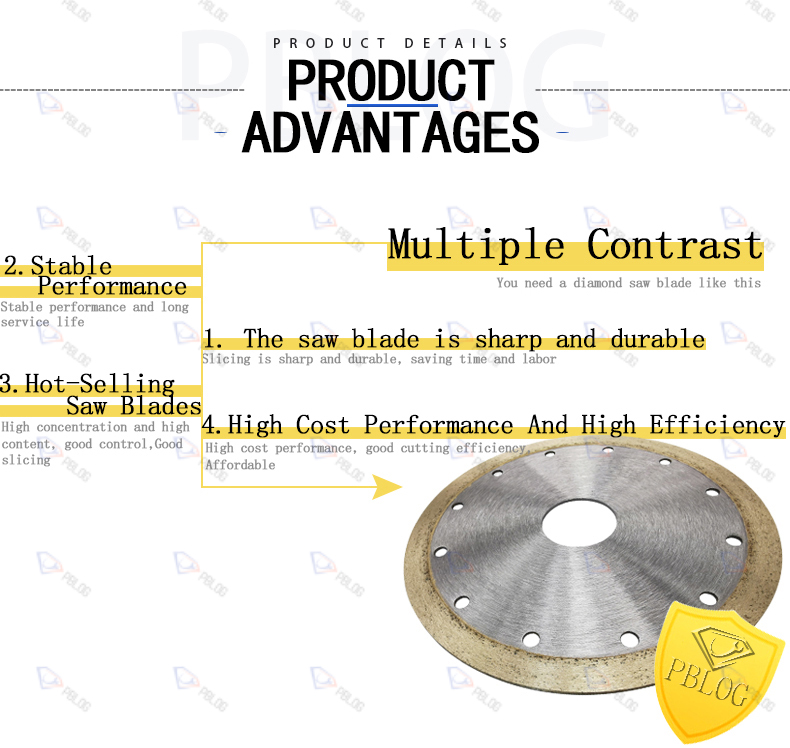 PBLOG Diamond Grit Circular Saw Blades Class Cutting Glass Machinery Accessory