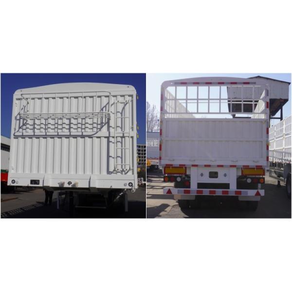 CIMC 3 Axle Fence Trailer for Sale in Zimbabwe | CIMC China Stake Trailer | Fence Semi Trailer
