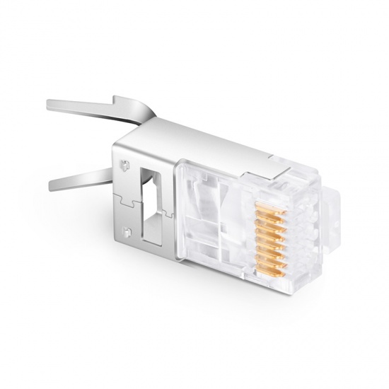 Exact Cables Network Cable 3 Prong Connector with Different Colors RJ45 Modular Jack