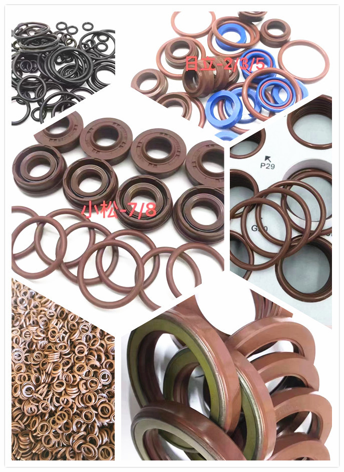 EX120-2/3/5 Control Lever Oil Seal O-ring Seal Neoprene Bonded Gaskets Metal Bonded Sealing Gaskets