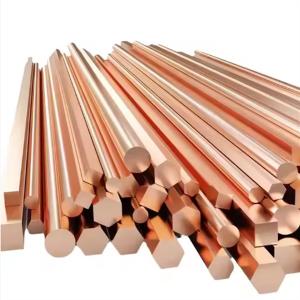 China Thermal Conductivity Copper Round Rod 0.5-5kg/M DIN 17672 Certified wholesale