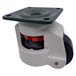 China GD-80F Swivel Plate Leveling Casters Wheels Nylon Fuma Wheels wholesale