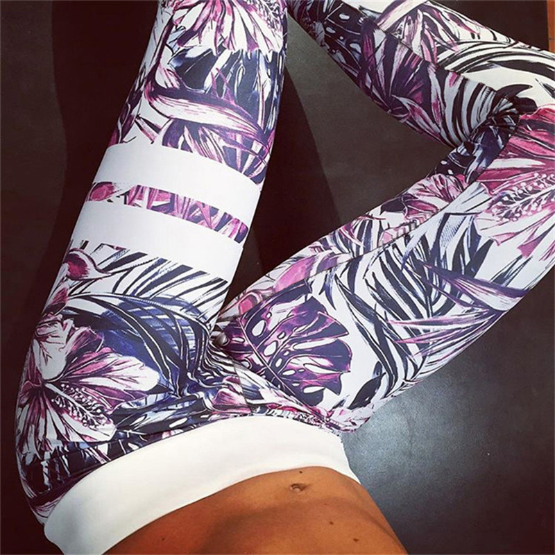 Running Fitness Women Push Up Leggings , Full Length compression Workout Pants