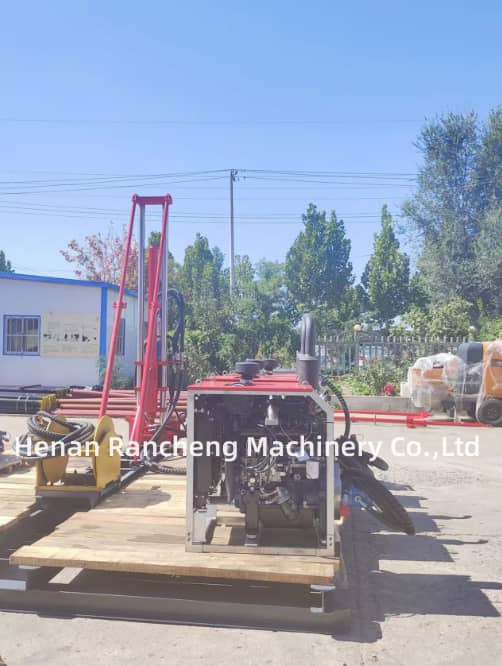 Coal Mine Exploration Raise Drilling Machine RCK400P Full Hydraulic Portable Small Deep Water Bore Core Drilling Rig