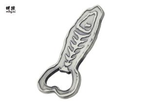 China Custom Fishbone Antique Beer Bottle Openers Promotion Souvenir Beer Opener wholesale