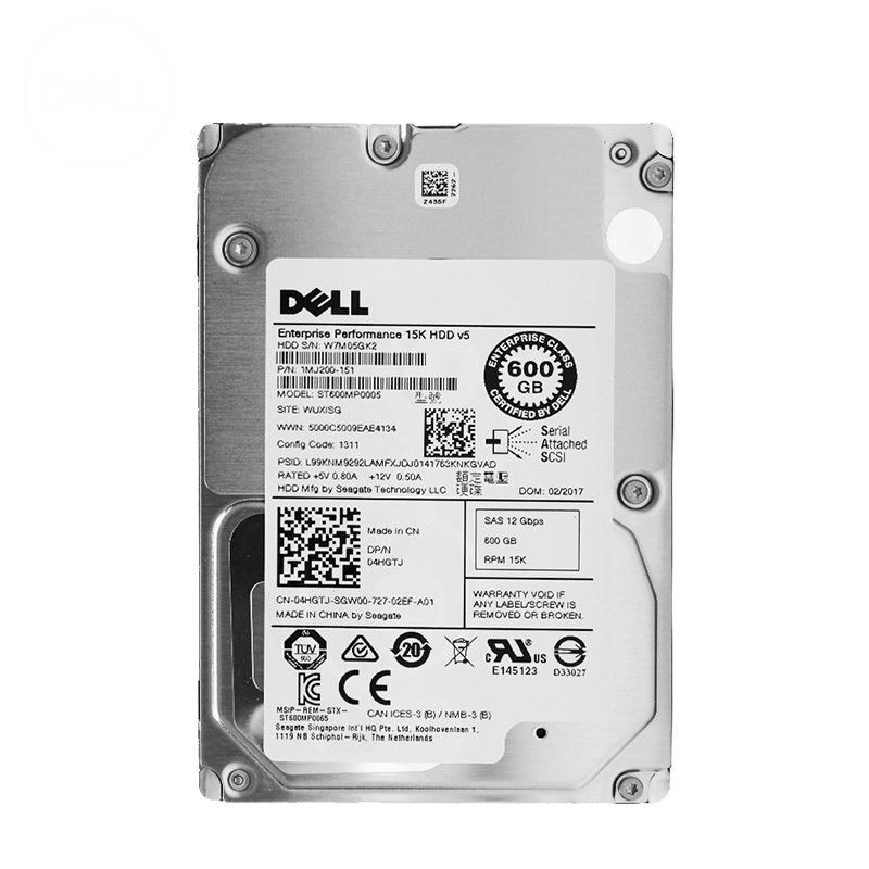 700g Weight 18T SAS 7200rpm 3.5 inches Mechanical Hard Disk for Dell Server Efficiency
