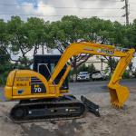 7 Ton Original Color Used Komatsu Excavator Komatsu Pc70 7000KG