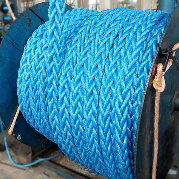 12 Strands Wear-Resisting PP/PE/UHMWPE Rope Heavy-Duty and Long-Lasting Part Other