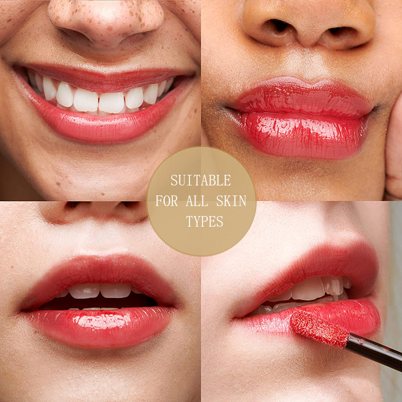 2.5g 60C Color Matte Glossy Lipstick 500pcs Natural Waterproof Gloss Lipstick