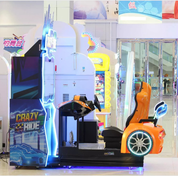 Video Game Crazy Ride Game Racing Arcade Machine For Holiday Resort