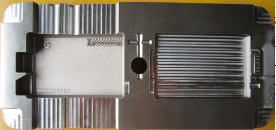 UK Design Electric Injection Molding PC ABS Precise Colorful Square Box Lid Tunnel Gate