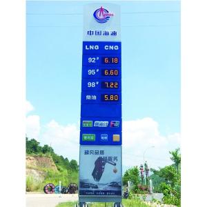 China Outdoor Advertising 88:88 8'' LED Gas Price Sign Remote Control Petrol Station Price Sign wholesale