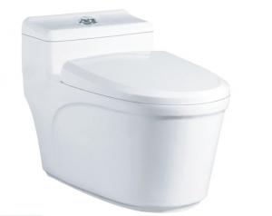 China Bathroom ware modern white hydrocone type quiet one piece wc toilet wholesale
