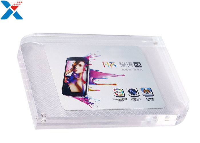 5x7 Size Clear Acrylic Picture Frames , Double Sided Acrylic Frame Free Sample Available