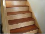 Merbau solid wood stair tread
