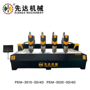 China Planar Stone Carving Machine Positioning Accuracy For Precision Cuts wholesale