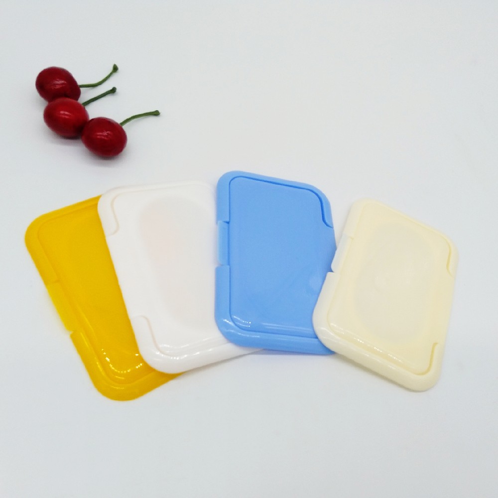 Polypropylene Wet Wipes Lid Non Refillable 65mm Baby Wipes Plastic Lid