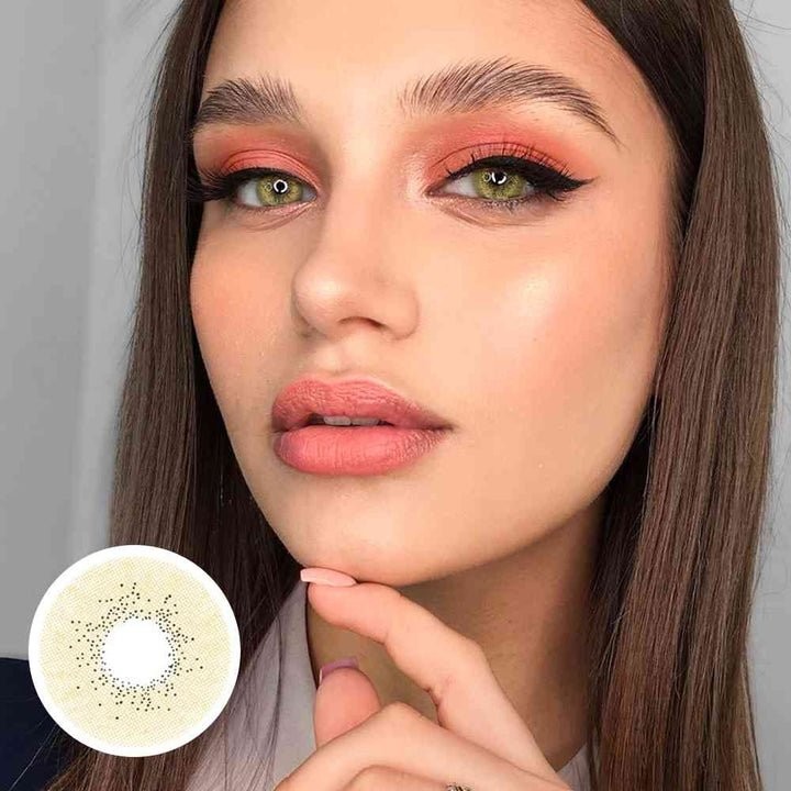 Ocean Brown Colored Contact Lenses Soft Eye Beauty Lens