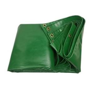China Green PVC Container Tarpaulin 480gsm Waterproof Truck Tarpaulin wholesale