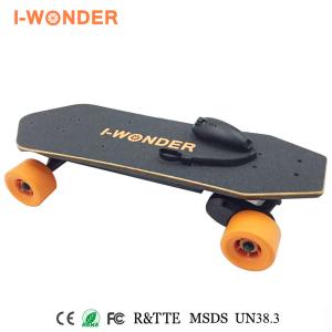China Portable RC Bamboo Longboard Electric Skateboard 1200w 8.8AH 24V FCC Certified wholesale