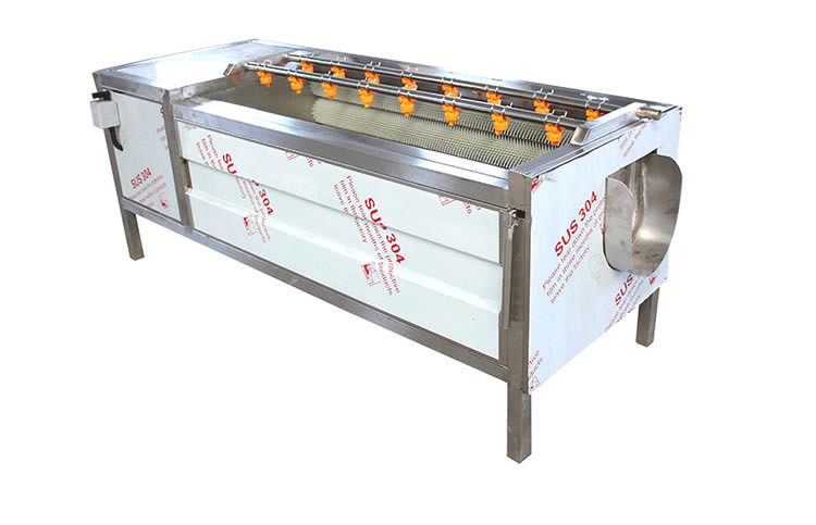Apple Pear Lotus Root Carrot 1300kg/H Fruit Vegetable Peeling Machine