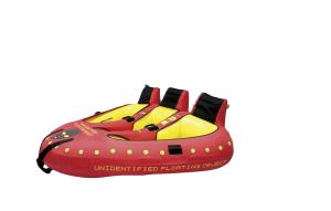 China Modern Inflatable Boat 3 Person Towable Tube Ski Towable Water Tubes 102'' wholesale