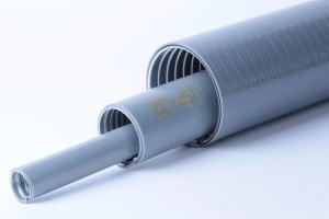 China 2 Inch Liquid Tight Flexible Electrical Conduit Smooth PVC Coated Dust Resistant wholesale