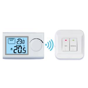 China Floor Heating Wireless Digital Boiler Room Electronic Room Thermostat wholesale