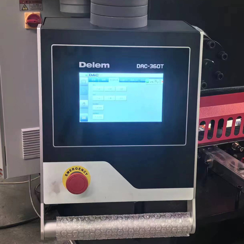 Dutch DELEM Hydraulic Guillotine Shearing Machine Plate Processing With Backguage Pneumatic Support